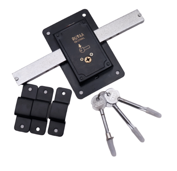 10 turn lock cross key