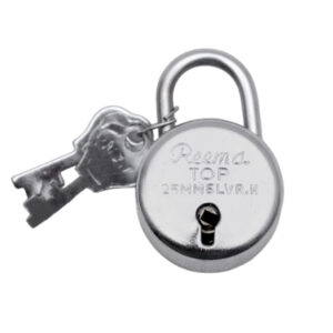 round padlock 25 mm