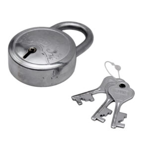 ROUND PADLOCK 52 MM (PACK OF 5) round padlock 62 mm