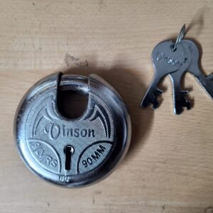 round shutter lock 90 mm