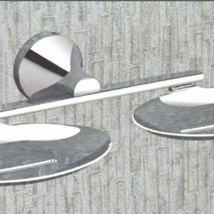 r 505 dual brass soap dish