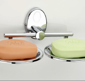 a 107 soap dish double